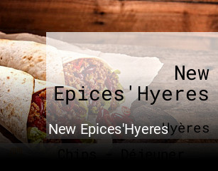 Réserver une table chez New Epices'Hyeres maintenant