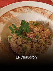 Le Chaudron réservation de table