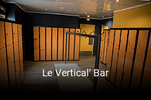 Le Vertical’ Bar réservation de table