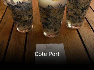 Cote Port réservation en ligne