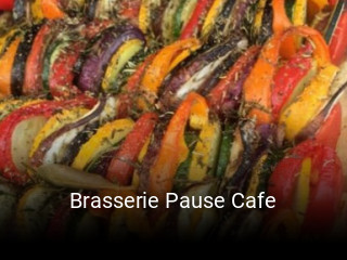 Brasserie Pause Cafe réservation de table