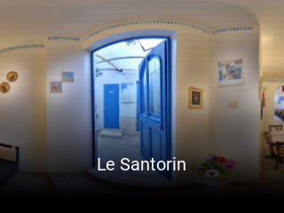 Le Santorin réservation