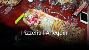 Pizzeria l’Arlequin réservation de table