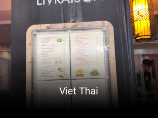 Viet Thai réservation de table