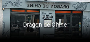 Dragon de Chine réservation de table