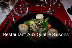 Restaurant Aux Quatre Saisons réservation en ligne