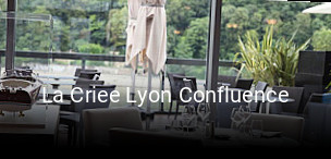 La Criee Lyon Confluence réservation en ligne