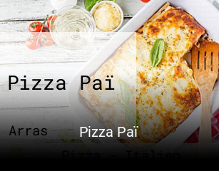 Pizza Paï réservation en ligne