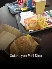 Quick Lyon Part Dieu réservation de table