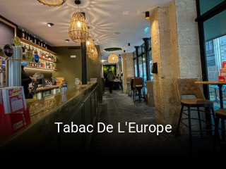 Tabac De L'Europe réservation de table