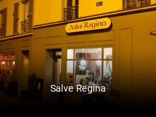 Salve Regina réservation en ligne