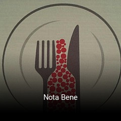 Réserver une table chez Nota Bene maintenant