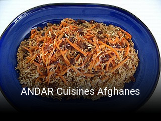 Réserver une table chez ANDAR Cuisines Afghanes maintenant