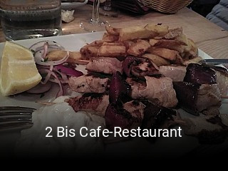 Réserver une table chez 2 Bis Cafe-Restaurant maintenant