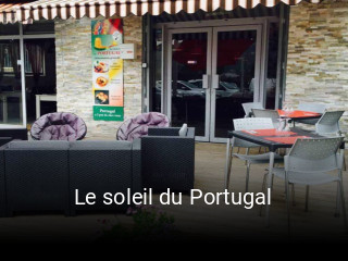Réserver une table chez Le soleil du Portugal maintenant