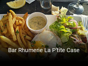 Bar Rhumerie La P'tite Case réservation de table