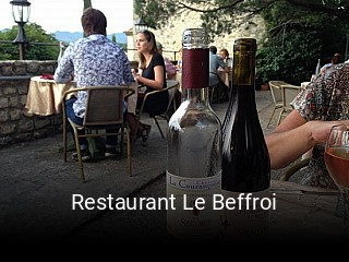 Restaurant Le Beffroi réservation de table