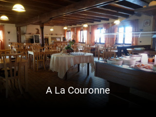 A La Couronne réservation