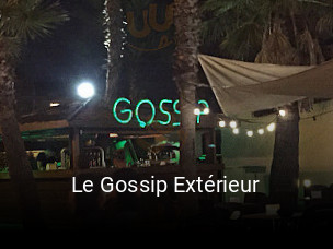 Le Gossip Extérieur réservation de table