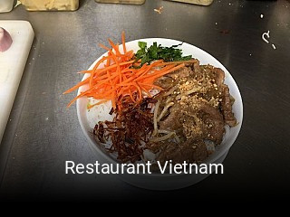 Restaurant Vietnam réservation de table