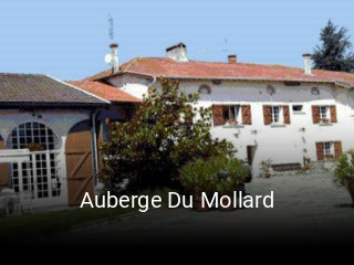 Auberge Du Mollard réservation de table