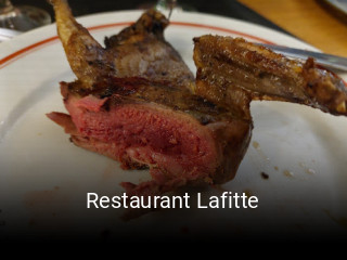Restaurant Lafitte réservation en ligne