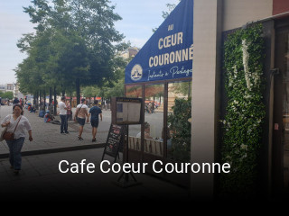 Cafe Coeur Couronne réservation en ligne