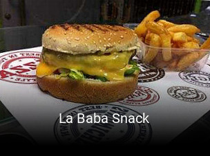 La Baba Snack réservation de table