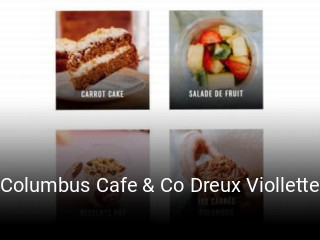 Columbus Cafe & Co Dreux Viollette réservation