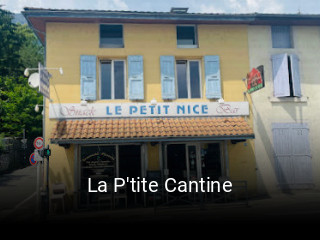 La P'tite Cantine réservation en ligne
