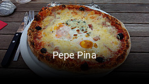 Pepe Pina réservation en ligne