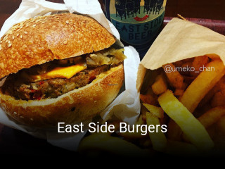 East Side Burgers réservation de table