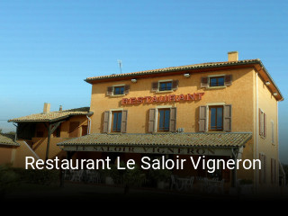Restaurant Le Saloir Vigneron réservation