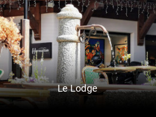 Le Lodge réservation de table