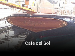 Cafe del Sol réservation de table