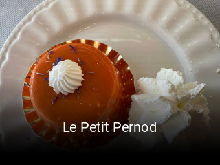 Le Petit Pernod réservation de table
