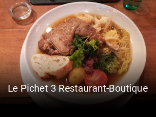 Le Pichet 3 Restaurant-Boutique réservation en ligne