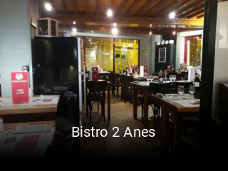 Bistro 2 Anes réservation de table