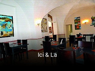 Ici & La réservation de table