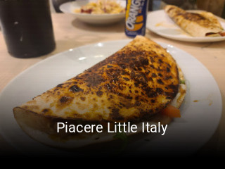 Piacere Little Italy réservation de table