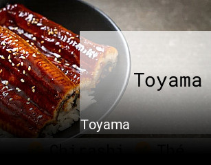 Toyama réservation de table