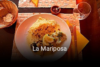 Réserver une table chez La Mariposa maintenant
