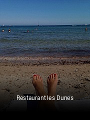 Restaurant les Dunes réservation de table