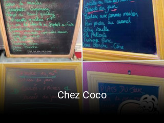 Chez Coco réservation