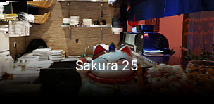 Sakura 25 réservation de table