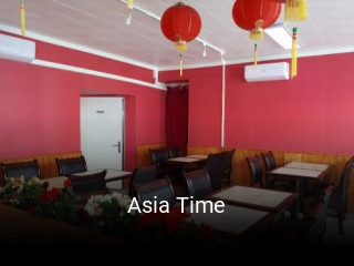 Réserver une table chez Asia Time maintenant