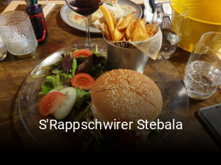 S'Rappschwirer Stebala réservation de table