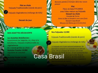 Casa Brasil réservation de table