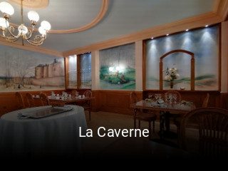Réserver une table chez La Caverne maintenant