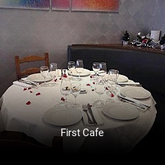 First Cafe réservation de table